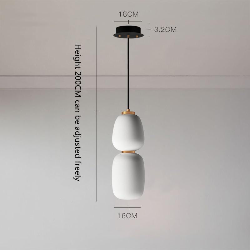 ChandeliersDecor.com-Pendant Lights-Nordic Glass Pendant Light: Exquisite Lighting Fixture