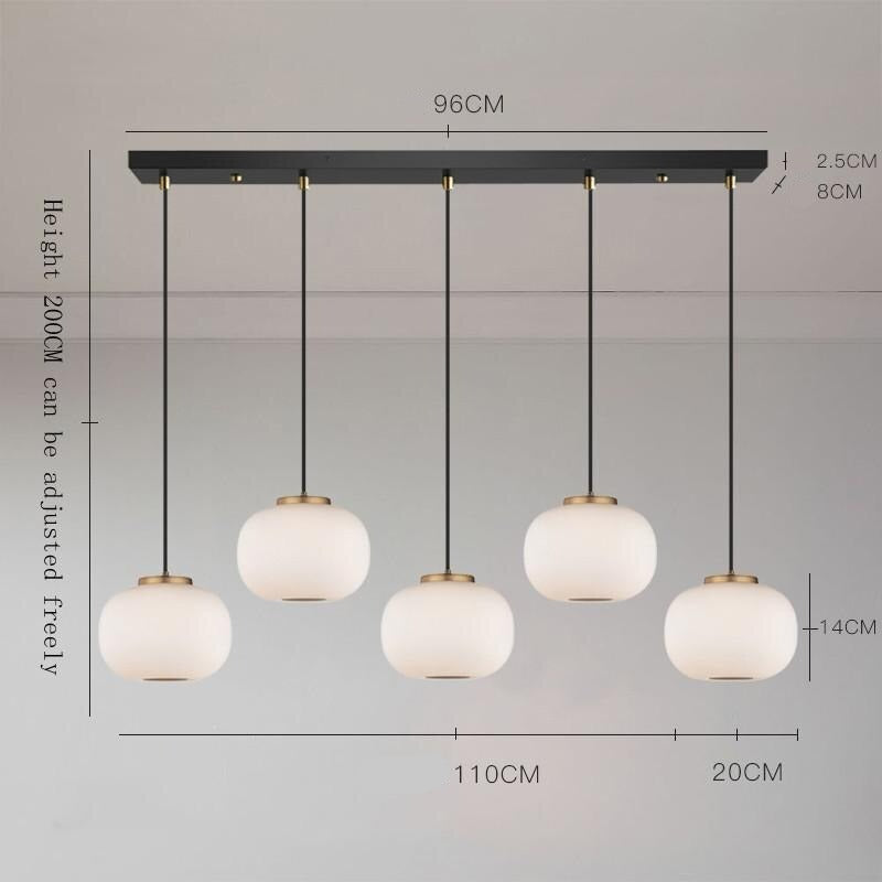 ChandeliersDecor.com-Pendant Lights-Nordic Glass Pendant Light: Exquisite Lighting Fixture