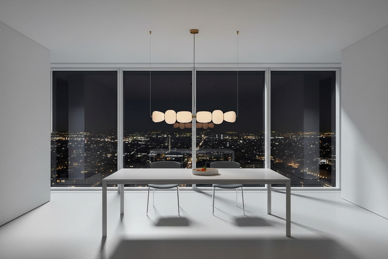 Nordic Glass Pendant Light: Exquisite Lighting Fixture-ChandeliersDecor.com