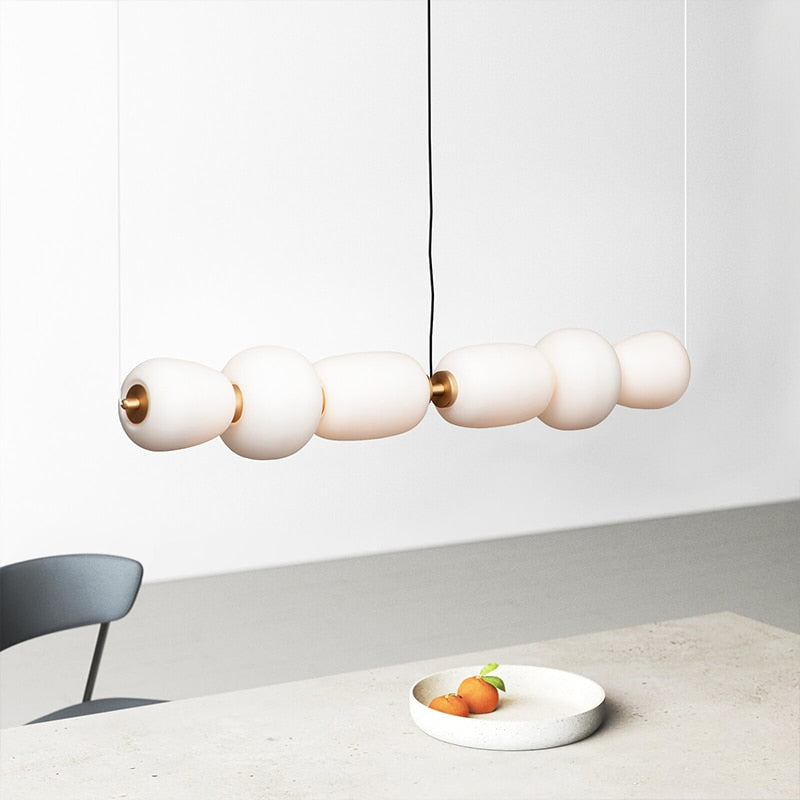ChandeliersDecor.com-Pendant Lights-Nordic Glass Pendant Light: Exquisite Lighting Fixture