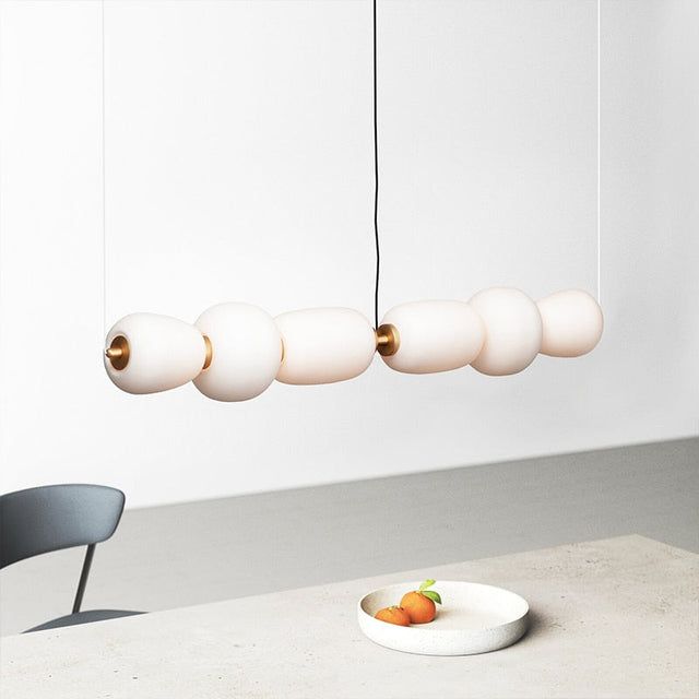 ChandeliersDecor.com-Pendant Lights-Nordic Glass Pendant Light: Exquisite Lighting Fixture