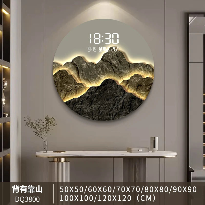 ChandeliersDecor.com-Wall Clock-Nordic Horloge Murale Wall Clock