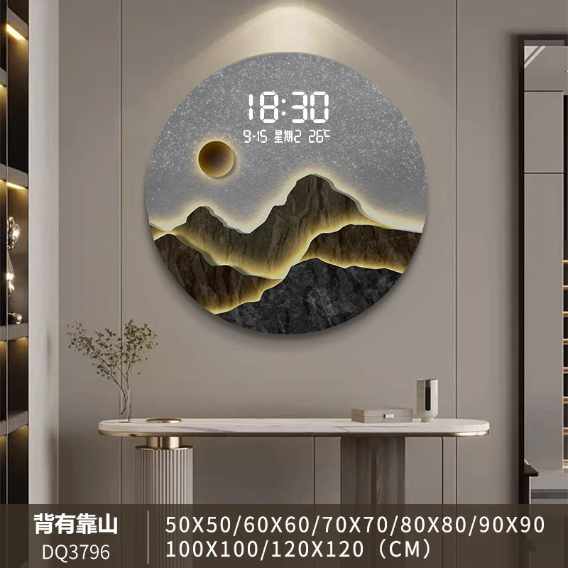 ChandeliersDecor.com-Wall Clock-Nordic Horloge Murale Wall Clock