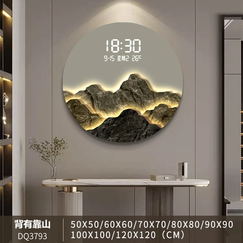 ChandeliersDecor.com-Wall Clock-Nordic Horloge Murale Wall Clock
