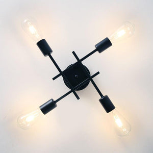 ChandeliersDecor.com-Chandeliers-Nordic Industrial Semi Flush Mount Ceiling Lamp