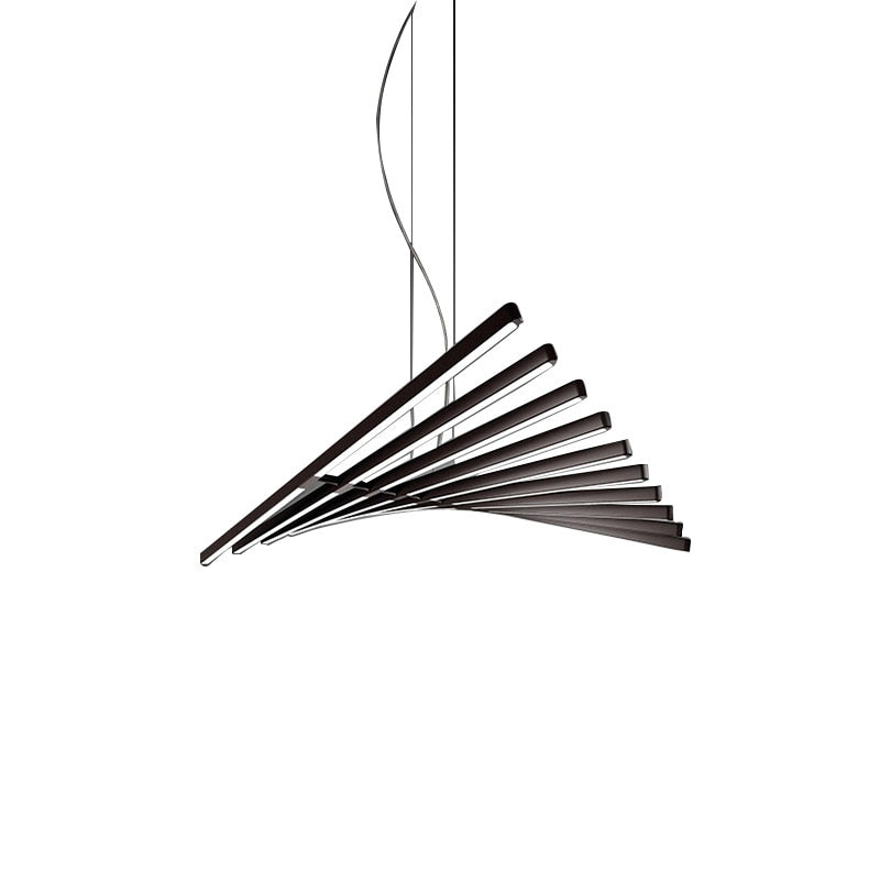 ChandeliersDecor.com-Kitchen Island-Nordic LED Chandelier - BlackWhite Pendant Office Lighting