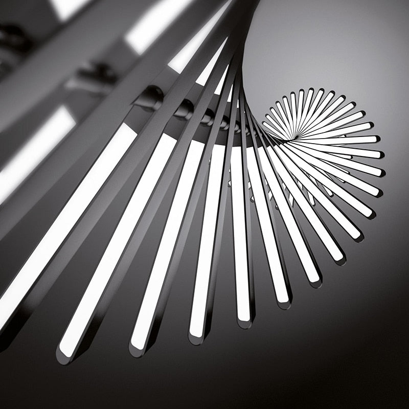 ChandeliersDecor.com-Kitchen Island-Nordic LED Chandelier - BlackWhite Pendant Office Lighting