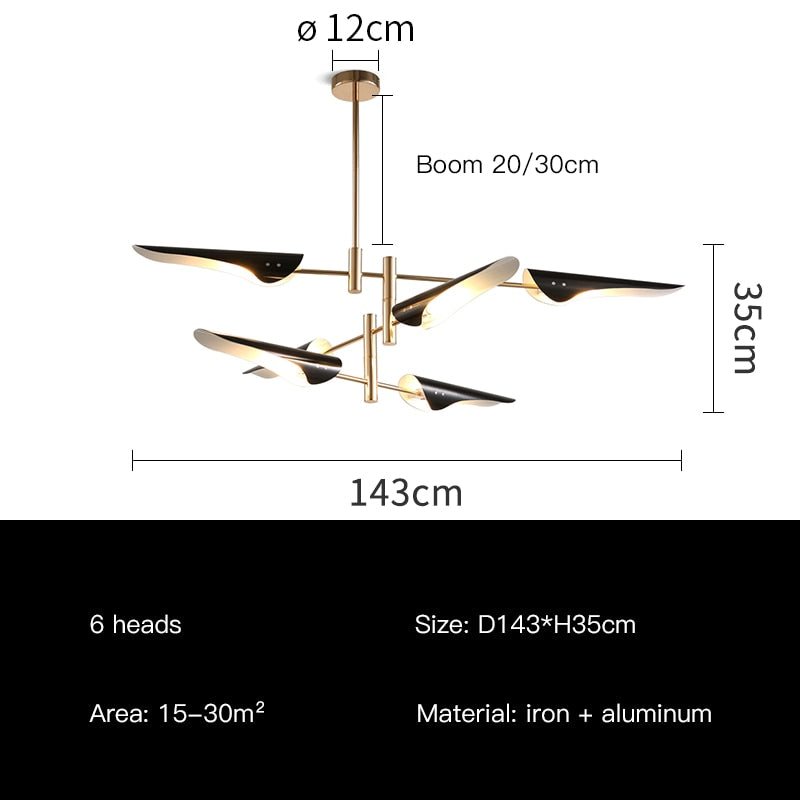 ChandeliersDecor.com-Chandeliers-Nordic Pendant Chandelier: Stylish Lighting Fixture
