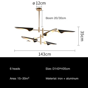 ChandeliersDecor.com-Chandeliers-Nordic Pendant Chandelier: Stylish Lighting Fixture