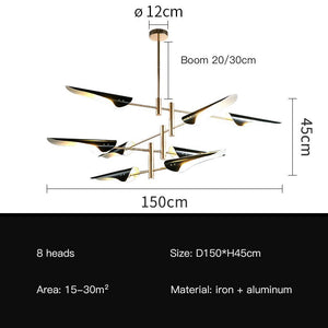 ChandeliersDecor.com-Chandeliers-Nordic Pendant Chandelier: Stylish Lighting Fixture