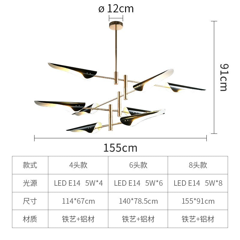ChandeliersDecor.com-Chandeliers-Nordic Pendant Chandelier: Stylish Lighting Fixture