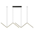 ChandeliersDecor.com-Kitchen Island-Nordic Pendant Light Art Line LED Hanging Lamp