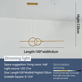ChandeliersDecor.com-Kitchen Island-Nordic Simple LED Chandelier for Kitchen Dining Room Hanging Lamp
