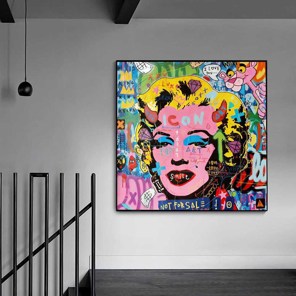 ChandeliersDecor.com-Wall Posters-Not for Sale: Marilyn Poster - Limited Edition Art Print