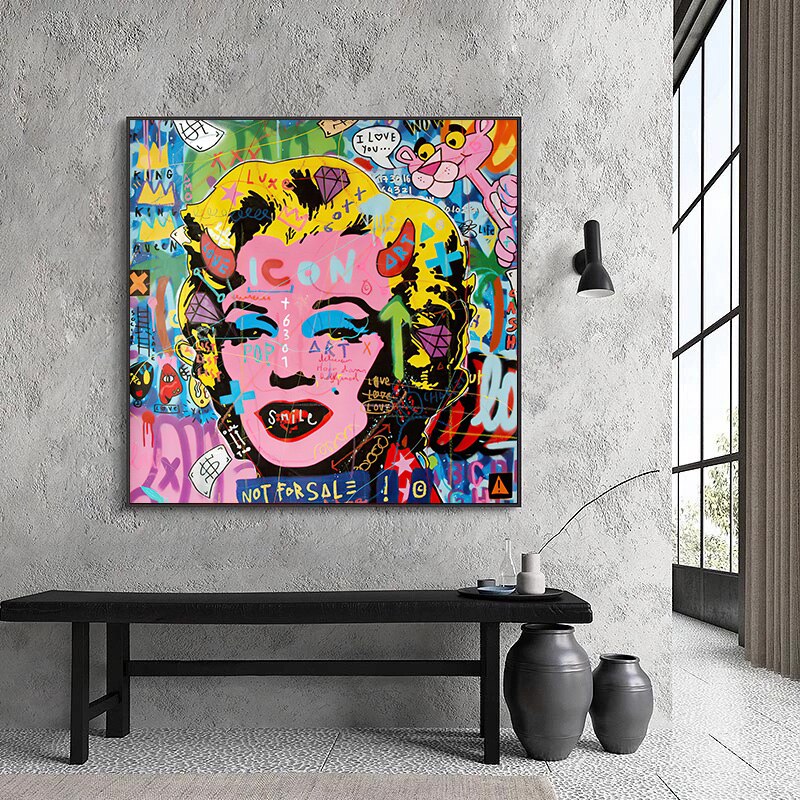 ChandeliersDecor.com-Wall Posters-Not for Sale: Marilyn Poster - Limited Edition Art Print