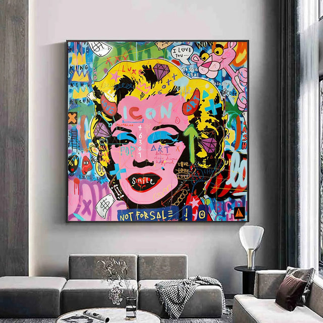 ChandeliersDecor.com-Wall Posters-Not for Sale: Marilyn Poster - Limited Edition Art Print