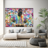 ChandeliersDecor.com-Musicians Wall Art-Notorious BIG - Biggie Smalls Poster: Iconic Hip Hop Art
