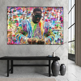 ChandeliersDecor.com-Musicians Wall Art-Notorious BIG - Biggie Smalls Poster: Iconic Hip Hop Art