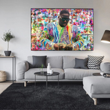 ChandeliersDecor.com-Musicians Wall Art-Notorious BIG - Biggie Smalls Poster: Iconic Hip Hop Art