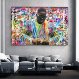 ChandeliersDecor.com-Musicians Wall Art-Notorious BIG - Biggie Smalls Poster: Iconic Hip Hop Art