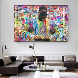 ChandeliersDecor.com-Musicians Wall Art-Notorious BIG - Biggie Smalls Poster: Iconic Hip Hop Art