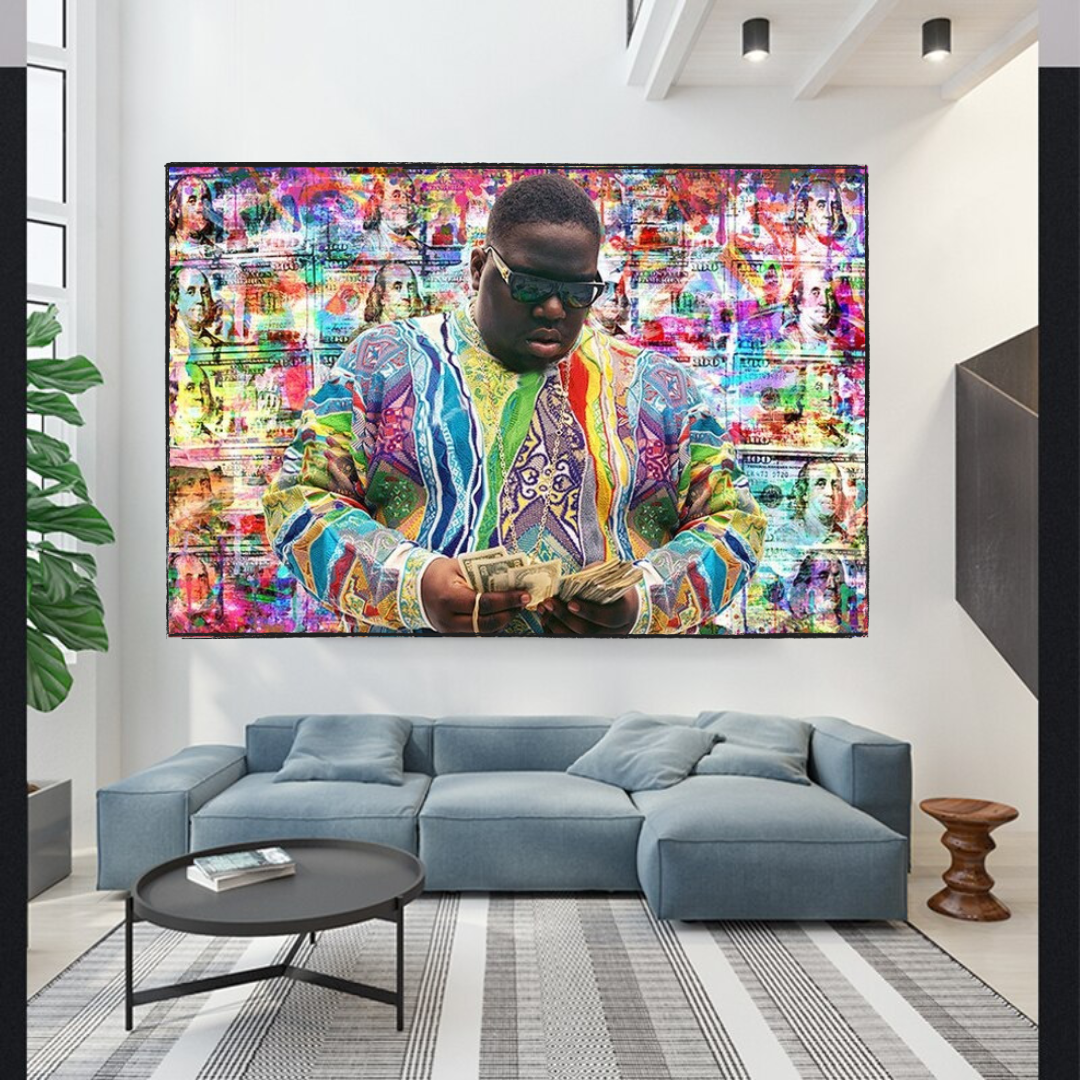 ChandeliersDecor.com-Musicians Wall Art-Notorious BIGGIE Smalls & Tupac Canvas Wall Art