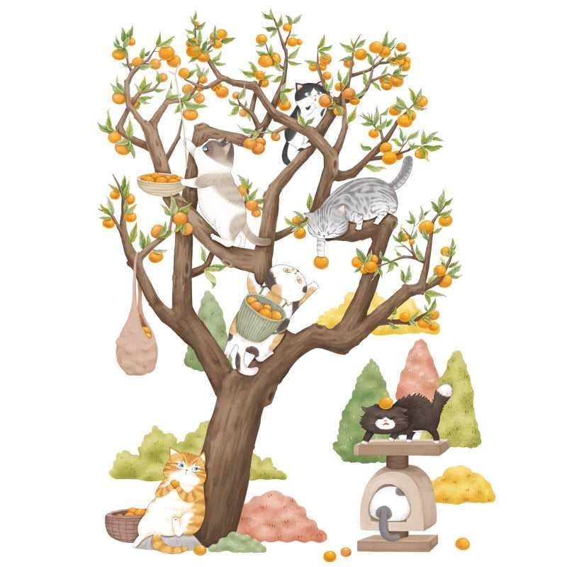 ChandeliersDecor.com-Kids Room Nursery Decals-Nursery Jungle Decal: Fun & Imaginative for Kids