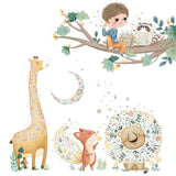ChandeliersDecor.com-Kids Room Nursery Decals-Nursery Jungle Decal: Fun & Imaginative for Kids