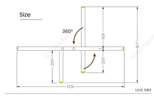 ChandeliersDecor.com-Kitchen Island-Oak Wood Kitchen Island LED Light Bar