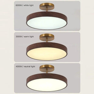 ChandeliersDecor.com-Ceiling Chandelier-Oak Wood Pendant Ceiling Light
