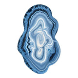ChandeliersDecor.com-Rugs & Carpets-Ocean Wave Blue Lines Rug