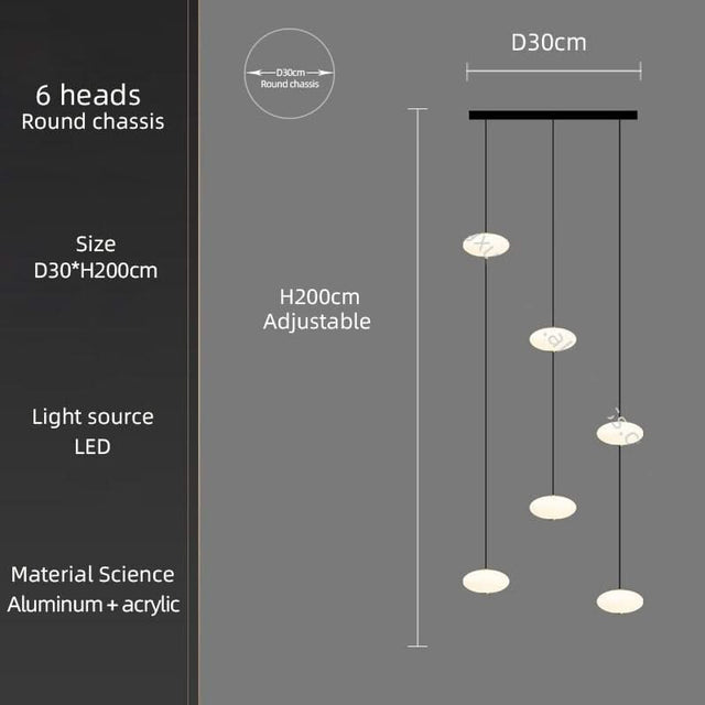 Oval Pendant Chandelier - Illuminate Your Space-ChandeliersDecor.com
