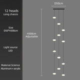 ChandeliersDecor.com-Staircase Chandelier-Oval Pendant Chandelier - Illuminate Your Space
