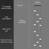 ChandeliersDecor.com-Staircase Chandelier-Oval Pendant Chandelier - Illuminate Your Space