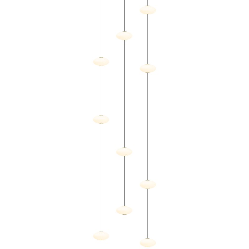 ChandeliersDecor.com-Staircase Chandelier-Oval Pendant Chandelier - Illuminate Your Space