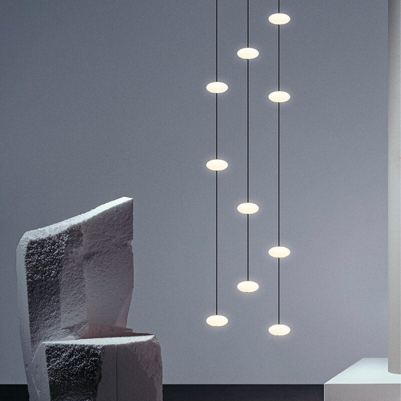 ChandeliersDecor.com-Staircase Chandelier-Oval Pendant Chandelier - Illuminate Your Space