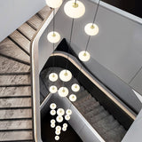 ChandeliersDecor.com-Staircase Chandelier-Oval Pendant Chandelier - Illuminate Your Space
