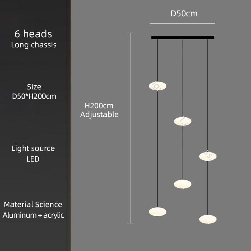 Oval Pendant Chandelier - Illuminate Your Space-ChandeliersDecor.com