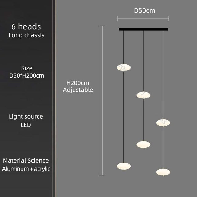Oval Pendant Chandelier - Illuminate Your Space-ChandeliersDecor.com