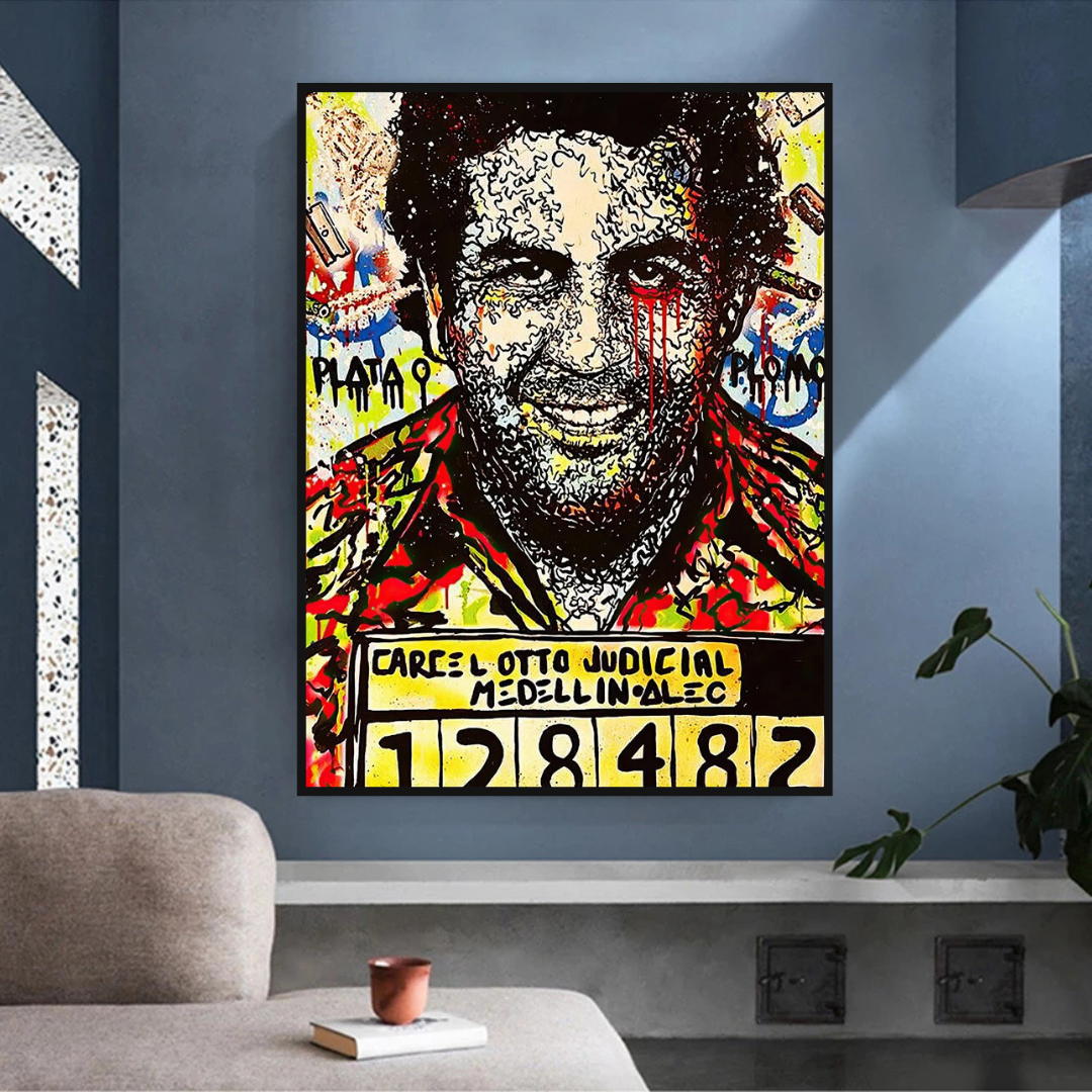 ChandeliersDecor.com-Godfather Wall Art-Pablo Escobar Poster - Exquisite Online Collection