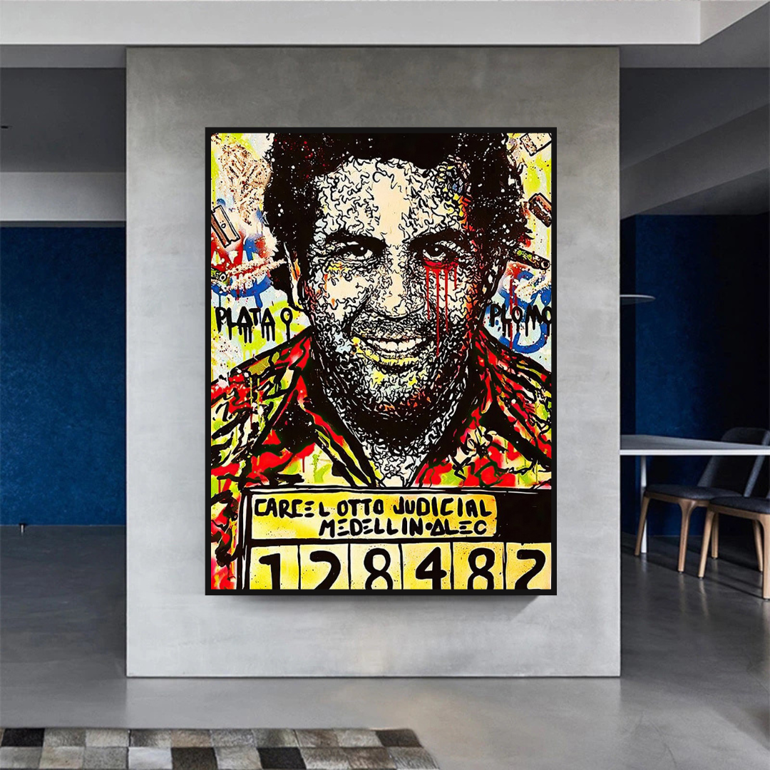 ChandeliersDecor.com-Godfather Wall Art-Pablo Escobar Poster - Exquisite Online Collection