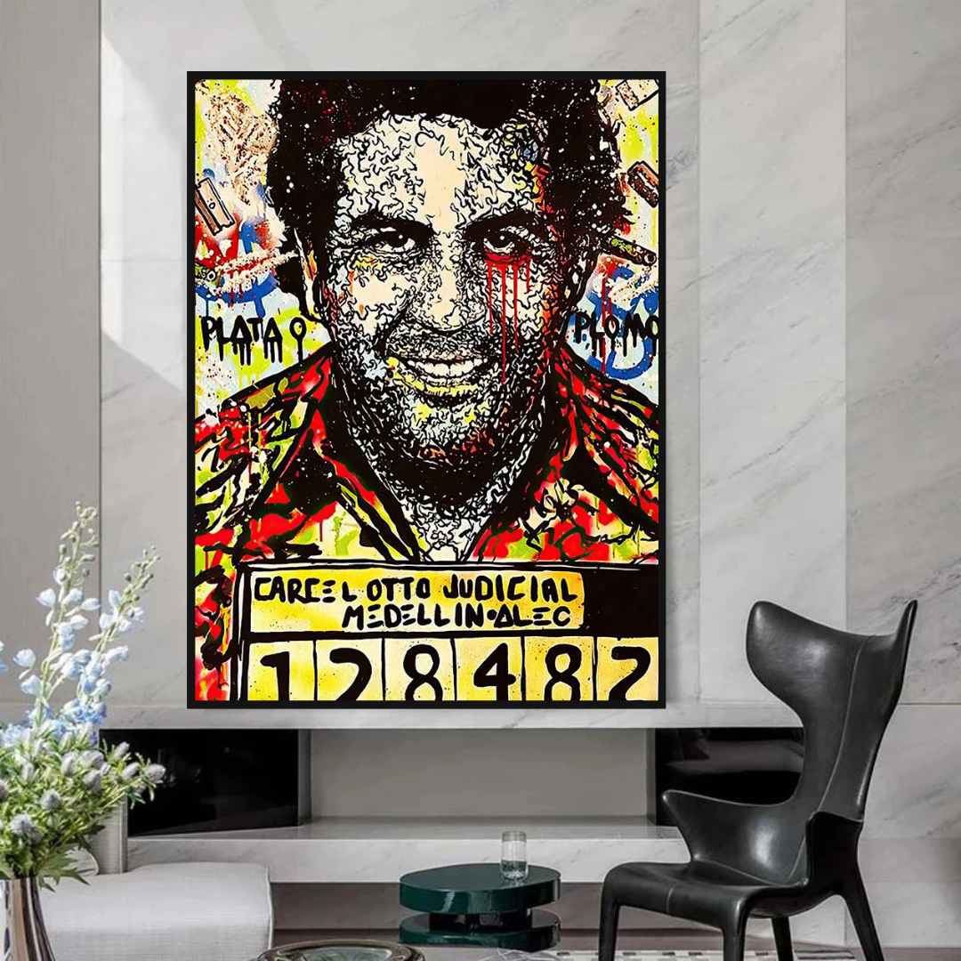 ChandeliersDecor.com-Godfather Wall Art-Pablo Escobar Poster - Exquisite Online Collection