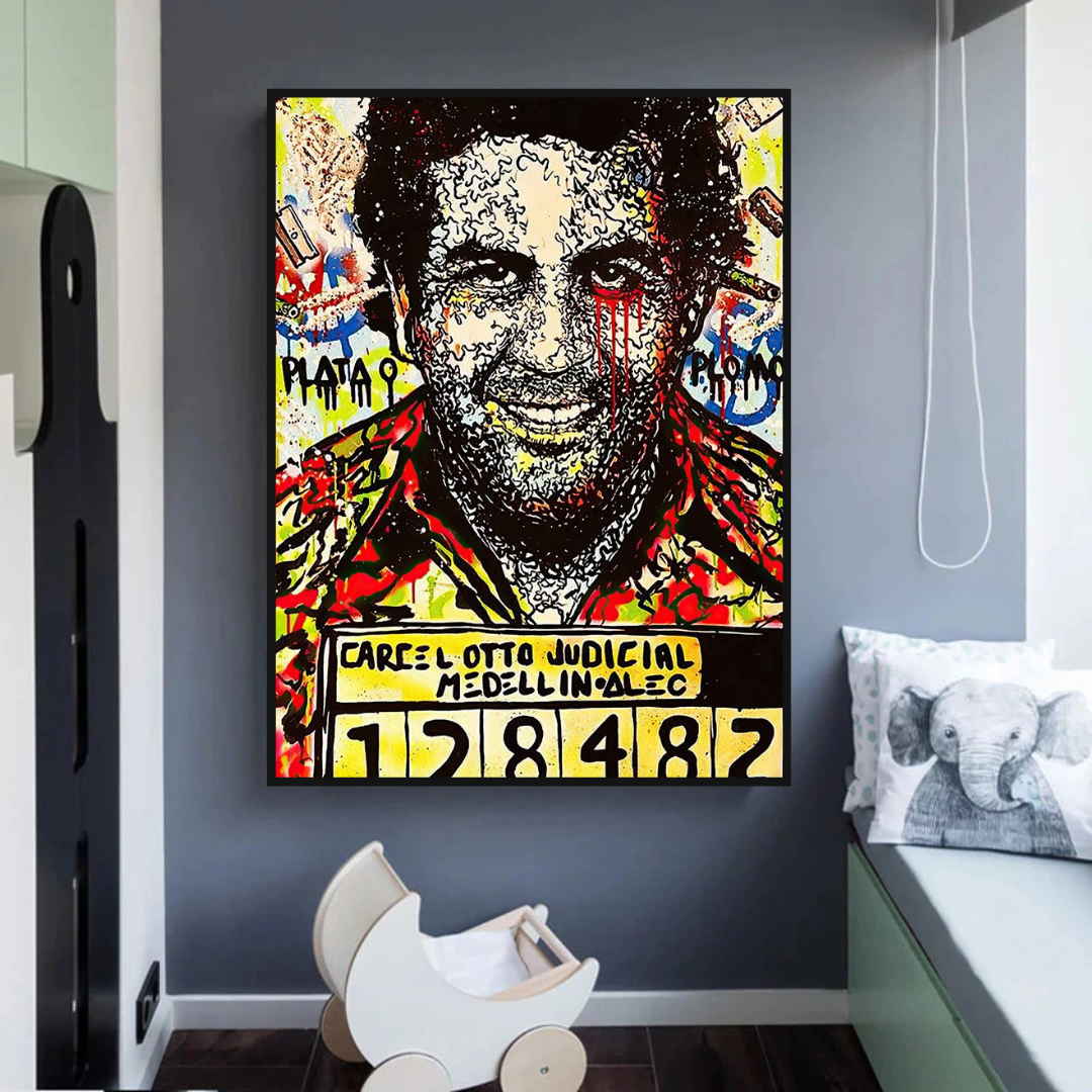 ChandeliersDecor.com-Godfather Wall Art-Pablo Escobar Poster - Exquisite Online Collection