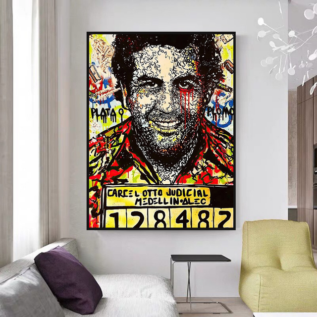 ChandeliersDecor.com-Godfather Wall Art-Pablo Escobar Poster - Exquisite Online Collection
