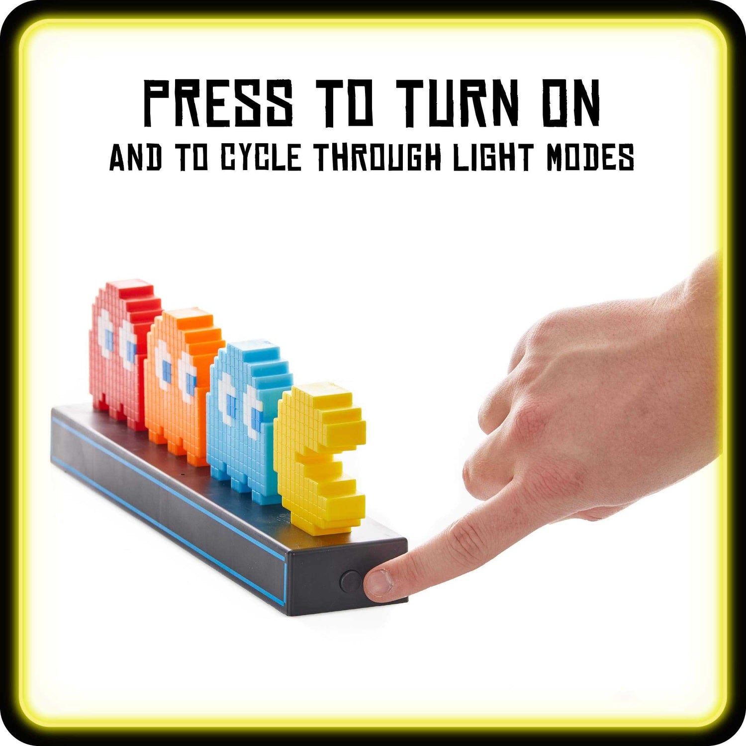 ChandeliersDecor.com-Kids Room Nursery Lighting-Pac Man Ghost Light Table Lamp