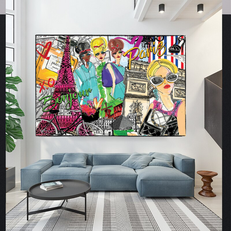 ChandeliersDecor.com-Wall Posters-Paris Fashion Art - Exclusive and Timeless Fashion Pieces