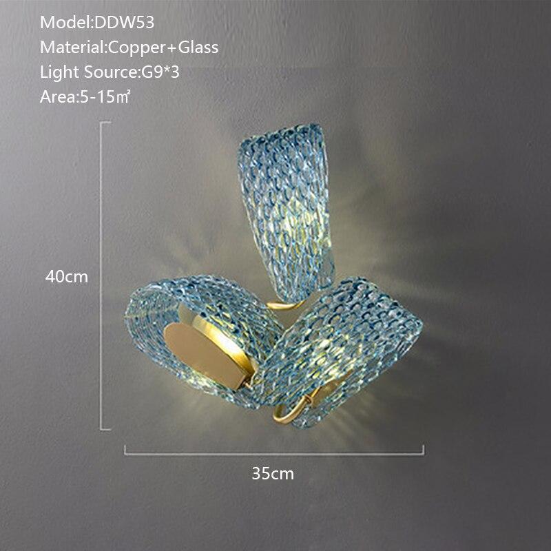 ChandeliersDecor.com-Chandeliers-Peacock Blue Glass Chandelier: Stunning Lighting Fixtures