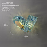 ChandeliersDecor.com-Chandeliers-Peacock Blue Glass Chandelier: Stunning Lighting Fixtures