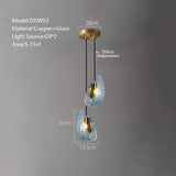 ChandeliersDecor.com-Chandeliers-Peacock Blue Glass Chandelier: Stunning Lighting Fixtures