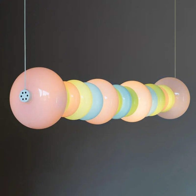 ChandeliersDecor.com-Kids Room Nursery Decals-Pebbles Glass Led Chandelier for Kids Room
